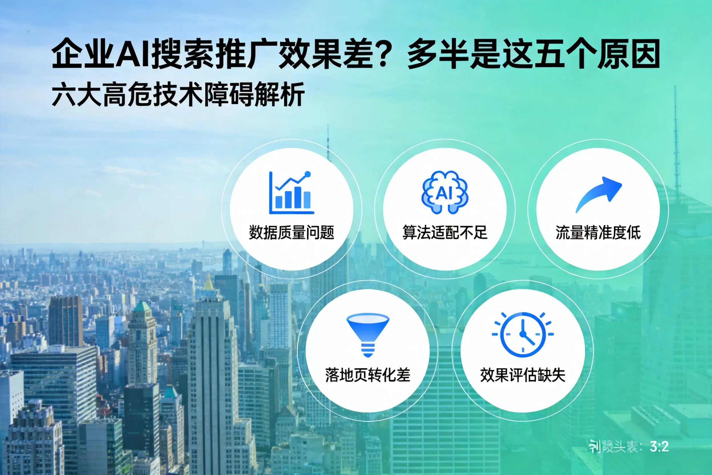 唐河企业AI搜索推广效果差?多半是这五个原因